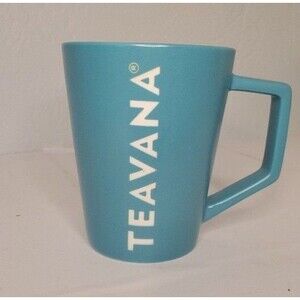 TEAVANA Tea & Coffee Mug Cup 12 oz Teal Turquoise 2016